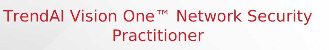 TrendAI Vision One certification badge