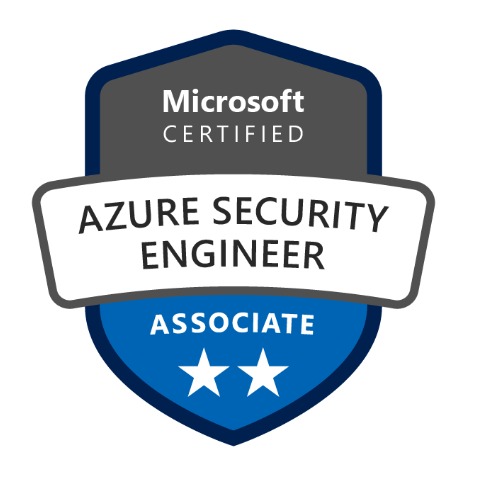 Azure Security Engineer certification badge